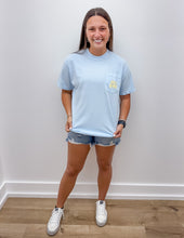 Load image into Gallery viewer, Old Row Amateur Golfer SS Pocket Tee in Chambray