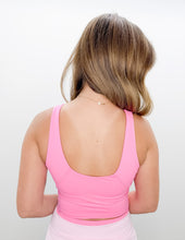 Load image into Gallery viewer, Wanna Be Aligned Performance Tank in Hot Pink
