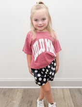 Load image into Gallery viewer, Lulu Mac Youth Polka Dot Shorts in Black
