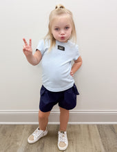 Load image into Gallery viewer, Lulu Mac Youth Kids Baby Doll Top in Light Blue