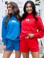 Load image into Gallery viewer, Lulu Mac Terry LS Top in Red