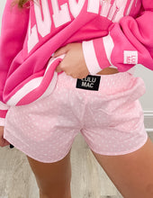 Load image into Gallery viewer, Lulu Mac BXMPD Mini Polk Dot Shorts in Lt Pink