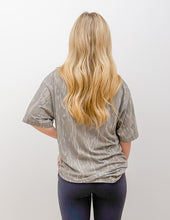 Load image into Gallery viewer, Pink State Script On Bottomland Camo SS Tee