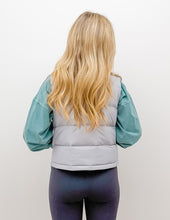 Load image into Gallery viewer, The North Face Women's Hydrenalite Down A-Line Vest in Blue Flax