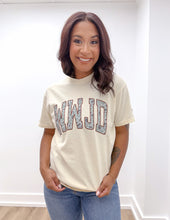 Load image into Gallery viewer, Addyson Nicole Company WWJD Camo Print in Ivory