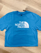 Load image into Gallery viewer, The North Face Men’s Evolution SS Half Dome Tee in Digital Steel