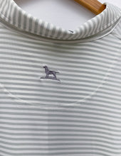 Load image into Gallery viewer, Over Under Performance Polo in Silver Green