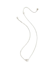 Load image into Gallery viewer, Kendra Scott Tatum Short Pendant Silver Necklace in Neutral Mix