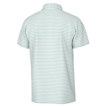 Load image into Gallery viewer, Local Boy Edisto Polo Turquoise/White