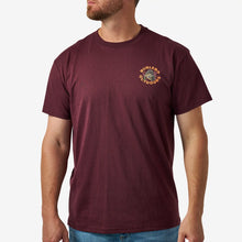 Load image into Gallery viewer, Burlebo Duck Down SS Tee in Maroon