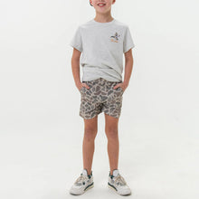 Load image into Gallery viewer, Burlebo Youth Everyday Shorts in Classic Deer Camo