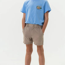 Load image into Gallery viewer, Burlebo Youth Everyday Shorts in Cobblestone Khaki