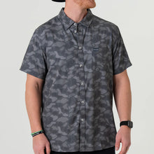 Load image into Gallery viewer, Burlebo Performance Button Up in Stone Camo