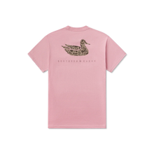 Load image into Gallery viewer, Southern Marsh Seawash Retro Duck Originals SS Tee in Cherry Blossom