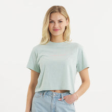 Load image into Gallery viewer, Southern Marsh Women's Southern Classics Comfort Tee in Washed Honeydew