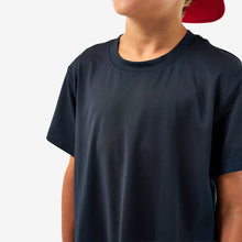 Load image into Gallery viewer, Burlebo Youth Go To SS Tee in Midnight Black