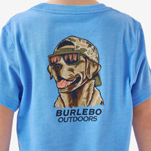 Load image into Gallery viewer, Burlebo Youth Mallard Camo Dog SS Tee