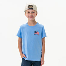 Load image into Gallery viewer, Burlebo Youth Camo Beach Cruiser SS Tee
