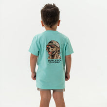 Load image into Gallery viewer, Burlebo Youth Mallard Camo Dog SS Tee