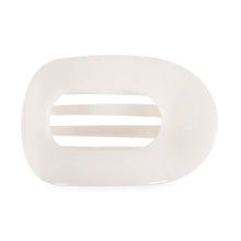 Load image into Gallery viewer, Teleties Flat Round Tiny Hair Clip-Coconut White