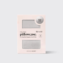 Load image into Gallery viewer, Satin Pillowcase King in Silver
