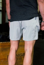 Load image into Gallery viewer, Burlebo 5.5" Light Grey Athletic Shorts