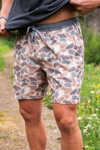 Load image into Gallery viewer, Burlebo 7" Athletic Shorts in Pintail Camo