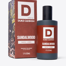 Load image into Gallery viewer, Duke Cannon Sandalwood Proper Cologne