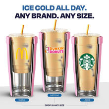 Load image into Gallery viewer, Frost Buddy To-Go Buddy in Pink Checkered