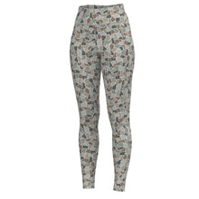 Load image into Gallery viewer, Local Girl Leggings in Forest Camo Flora