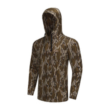 Load image into Gallery viewer, Honey Hole Outdoors Blindside Hoodie in Mossy Oak Bottomland