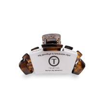 Load image into Gallery viewer, Teleties Classic Tiny Hair Clip in Tortoise