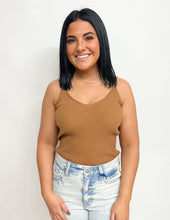 Load image into Gallery viewer, Allison's Body Hugging Tank Top-Coco