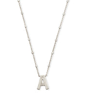 Load image into Gallery viewer, Letter Pendant Necklace - Silver