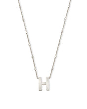 Load image into Gallery viewer, Letter Pendant Necklace - Silver