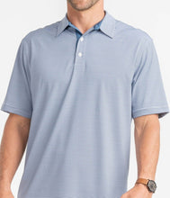Load image into Gallery viewer, Southern Shirt Men's Russell Stripe Performance Polo